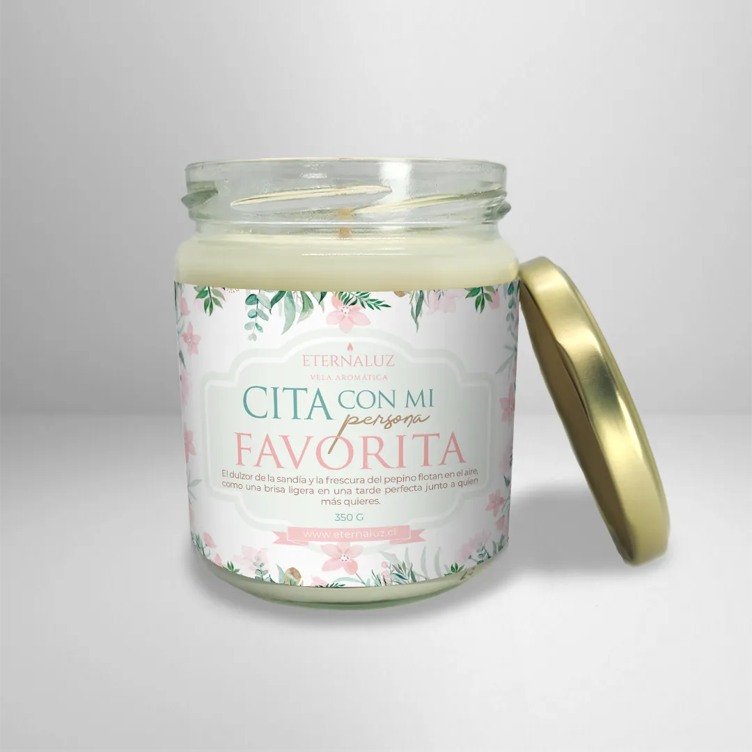 Cita con mi persona favorita de Eternaluz con aroma a sandía, pepino, melón y notas ozónicas
