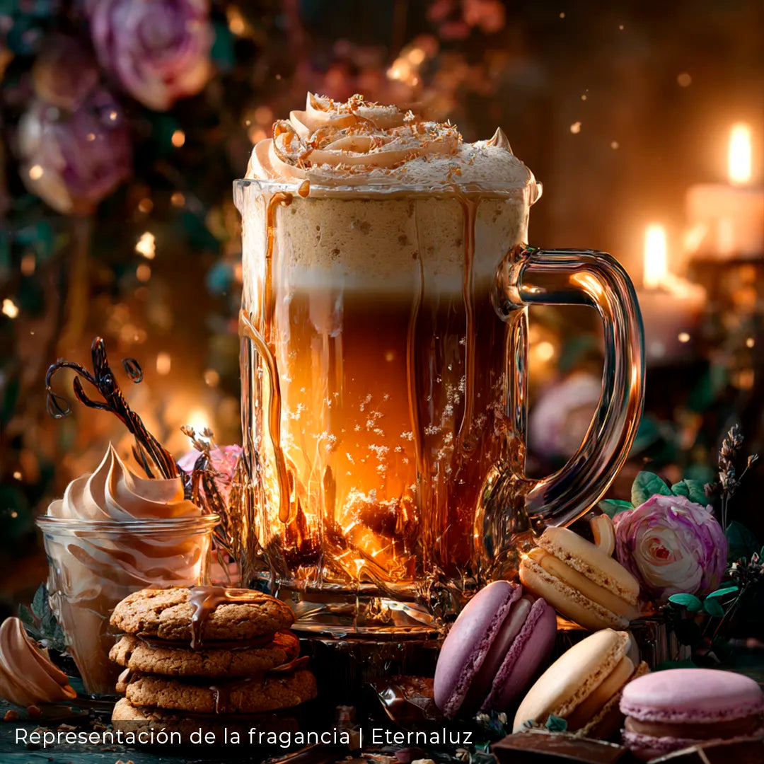 Brindis en la Taberna de Eternaluz con aroma a mantequilla dorada, azúcar caramelizado y vainilla