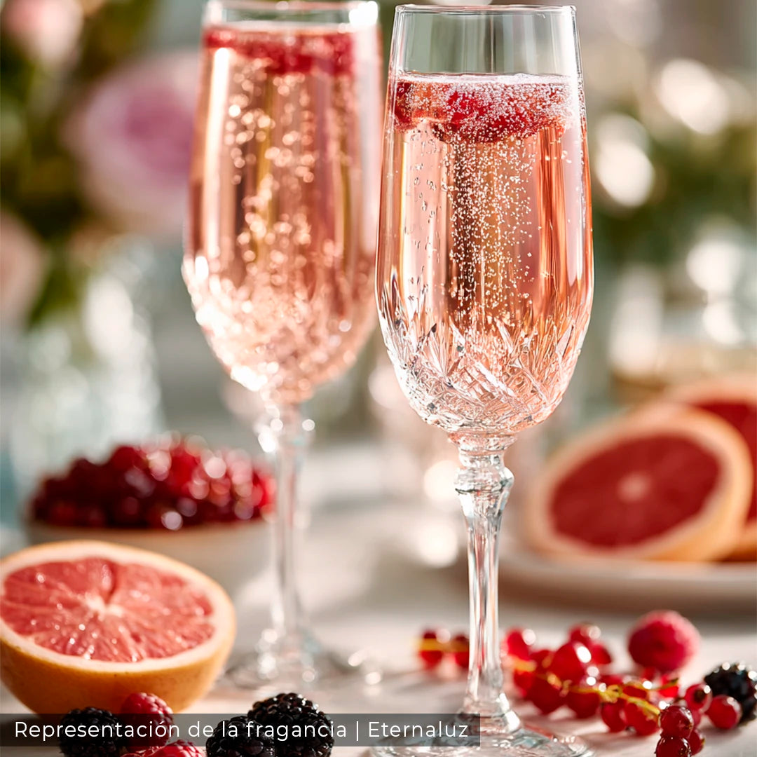 Felix Felicis con champagne, cítricos y frutos rojos, inspirados en la suerte líquida de Harry Potter