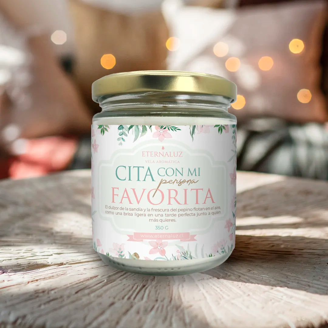 Cita con mi persona favorita de Eternaluz con aroma a sandía, pepino, melón y notas ozónicas