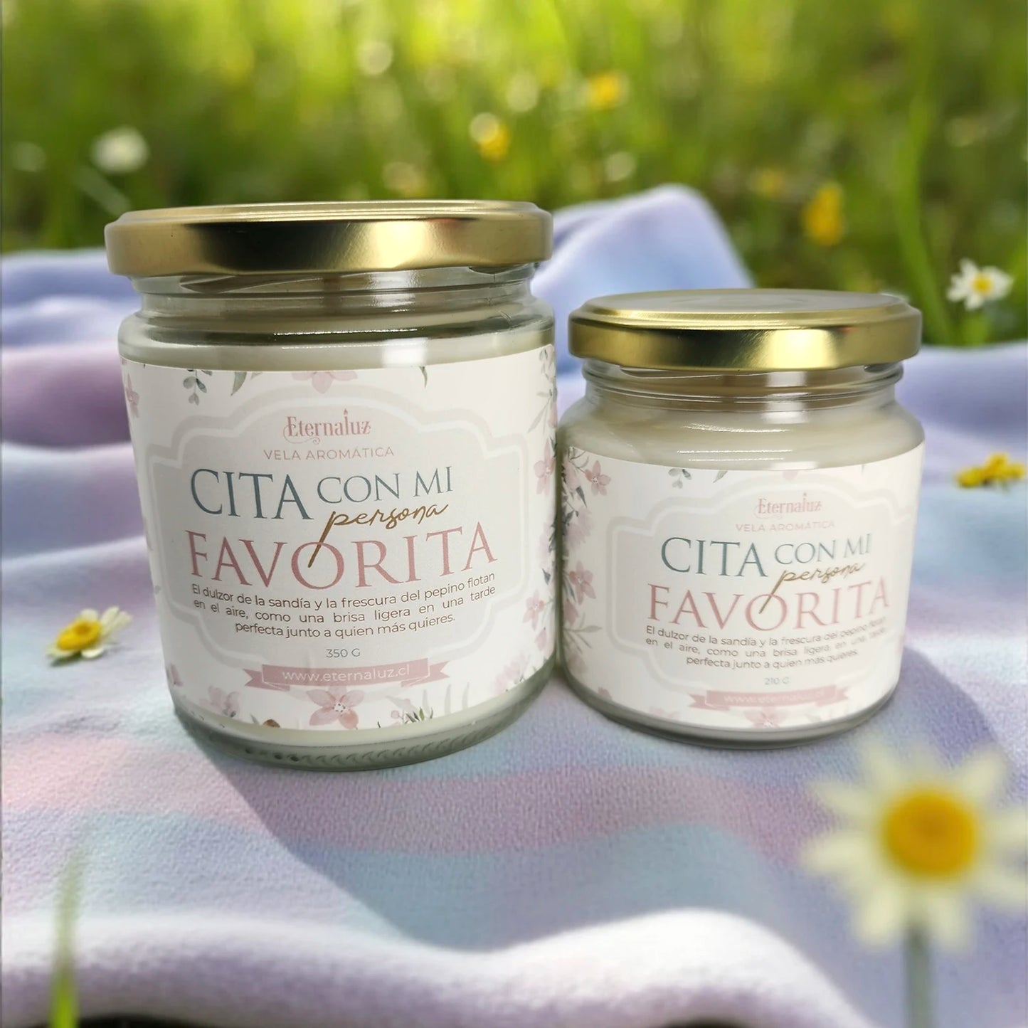 Cita con mi persona favorita de Eternaluz con aroma a sandía, pepino, melón y notas ozónicas