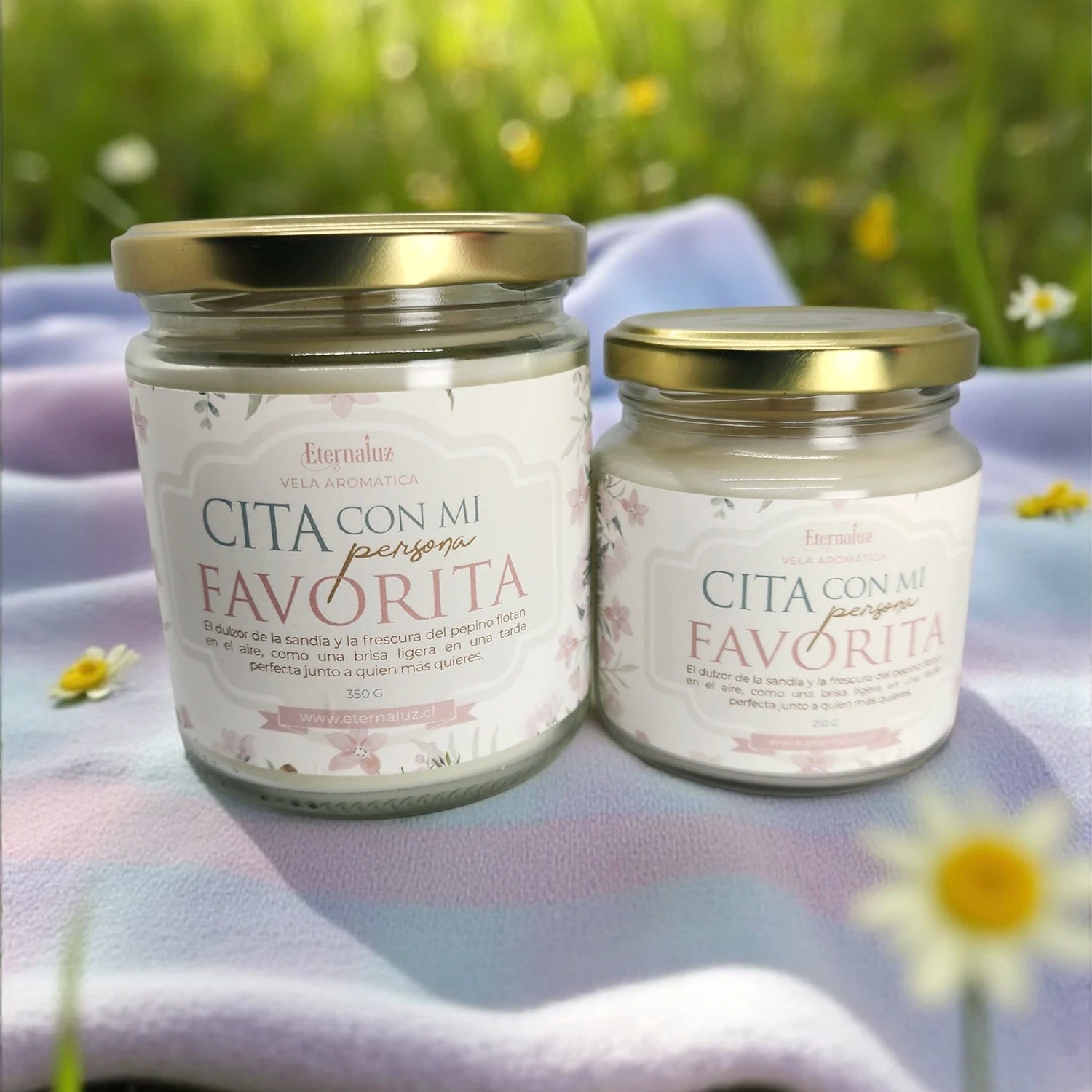 Cita con mi persona favorita de Eternaluz con aroma a sandía, pepino, melón y notas ozónicas