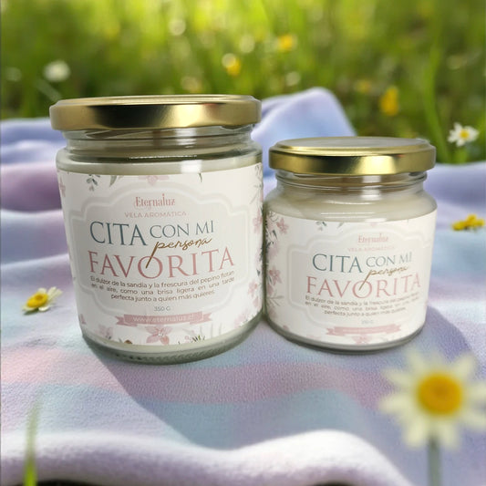 Cita con mi persona favorita de Eternaluz con aroma a sandía, pepino, melón y notas ozónicas