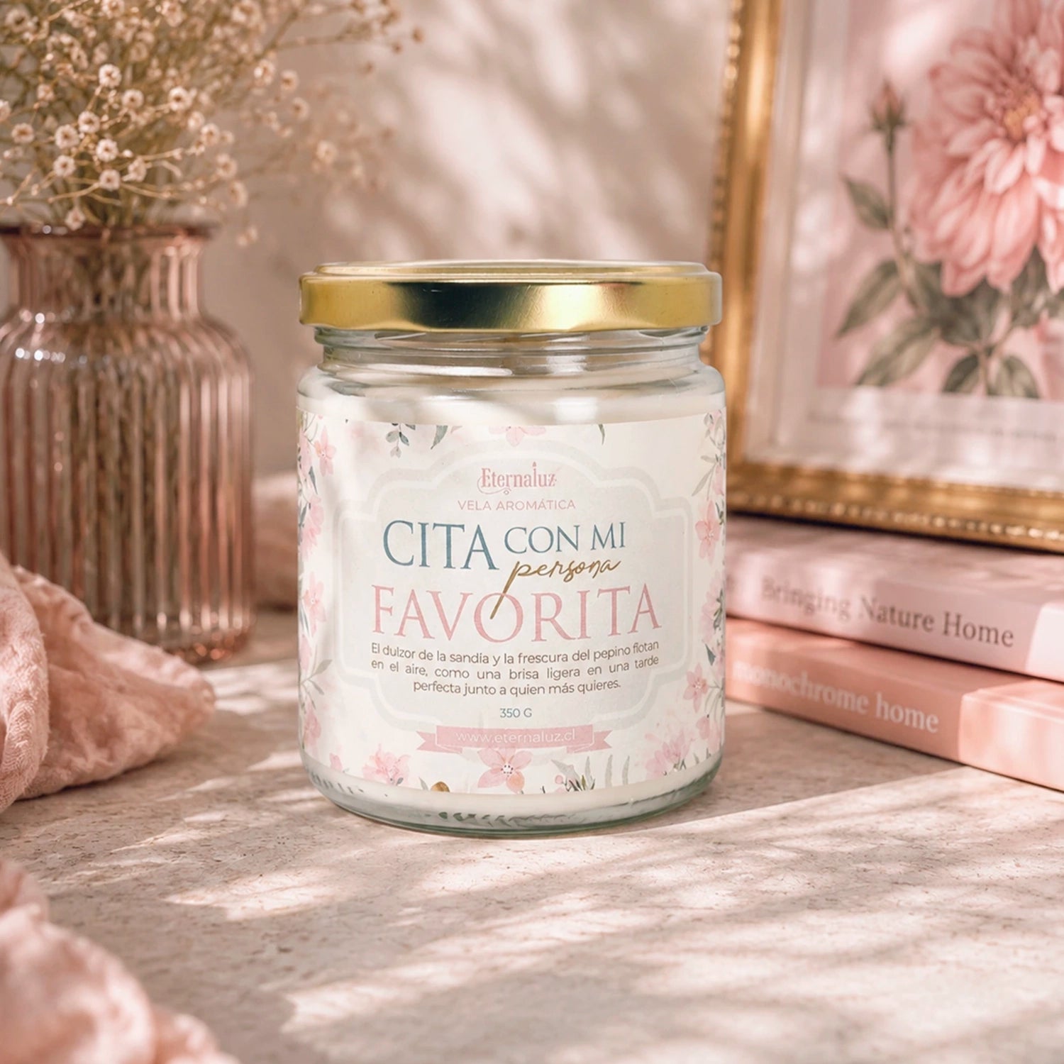 Cita con mi persona favorita de Eternaluz con aroma a sandía, pepino, melón y notas ozónicas