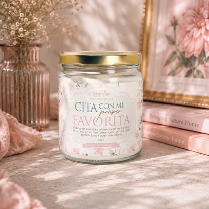 Cita con mi persona favorita de Eternaluz con aroma a sandía, pepino, melón y notas ozónicas