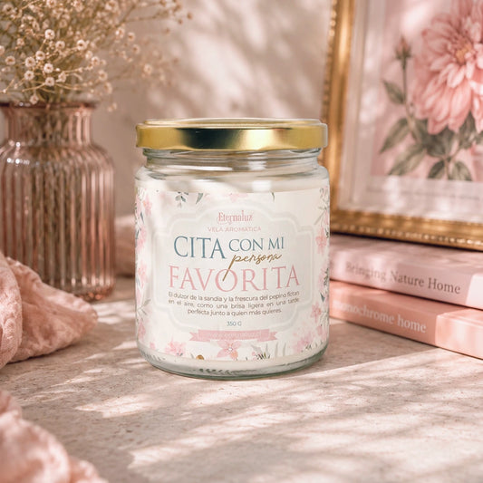 Cita con mi persona favorita de Eternaluz con aroma a sandía, pepino, melón y notas ozónicas