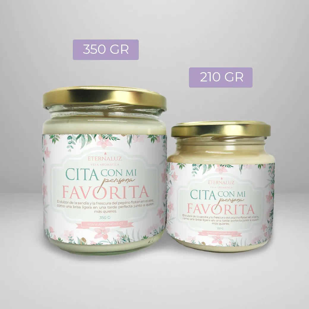 Cita con mi persona favorita de Eternaluz con aroma a sandía, pepino, melón y notas ozónicas