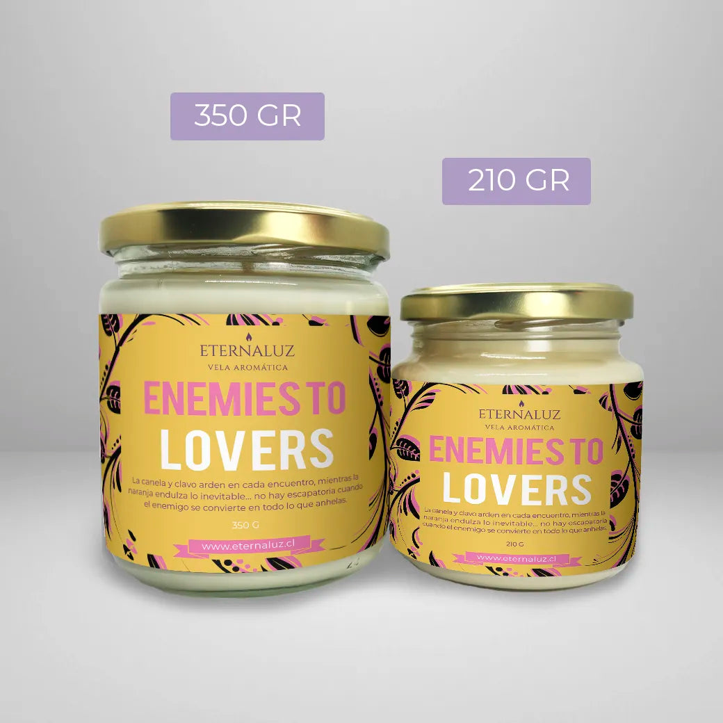 Vela aromática - Enemies to lovers