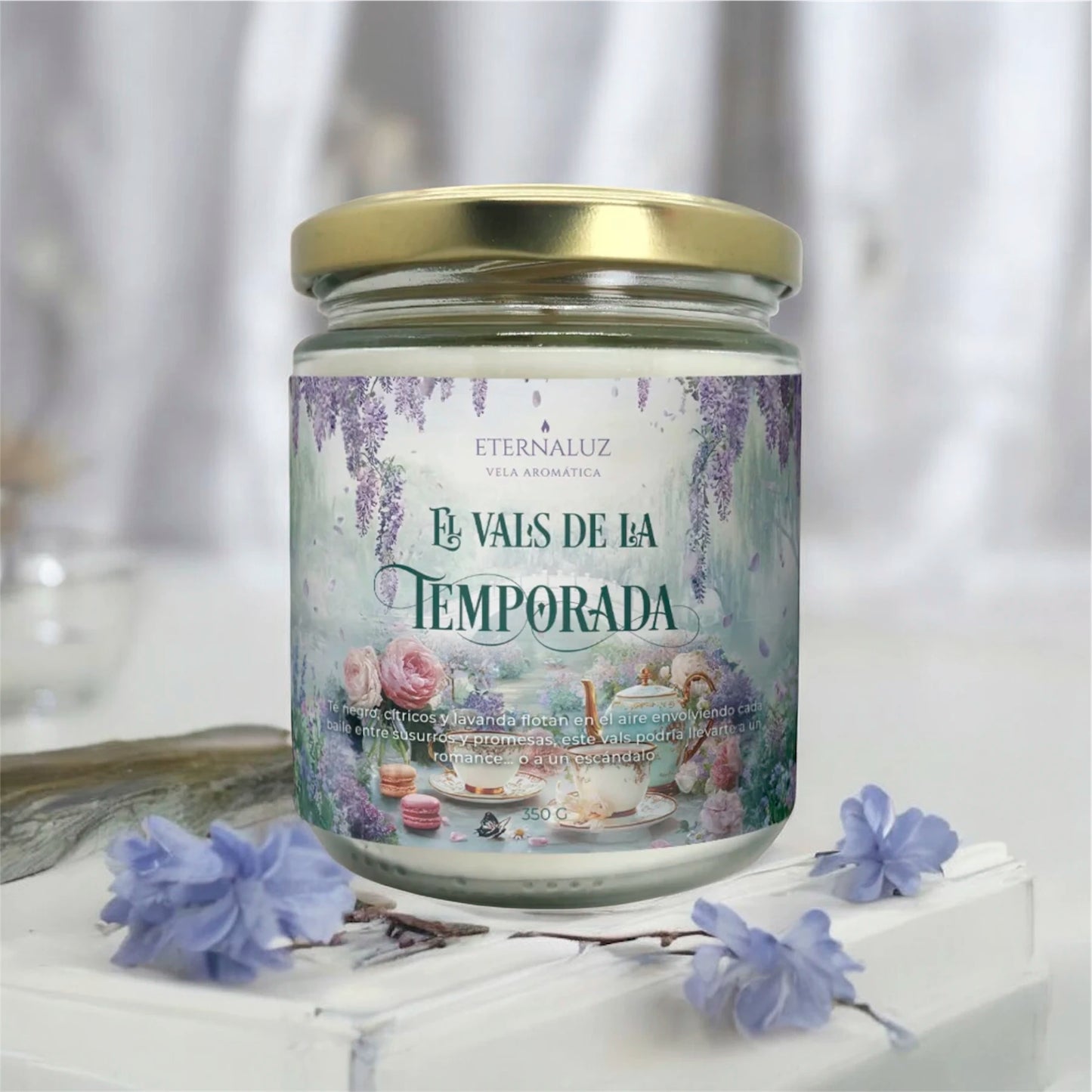 Vela aromática - El vals de la temporada