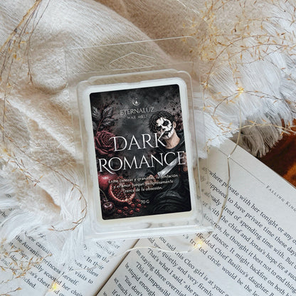 Wax melts Dark Romance con cereza madura, granada dulce y acordes frutales intensos